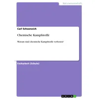 GRIN Verlag Chemische Kampfstoffe
