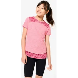 T-Shirt 2-in-1 Mädchen - rosa bedruckt rosa|rosa 141-148cm 10-11J