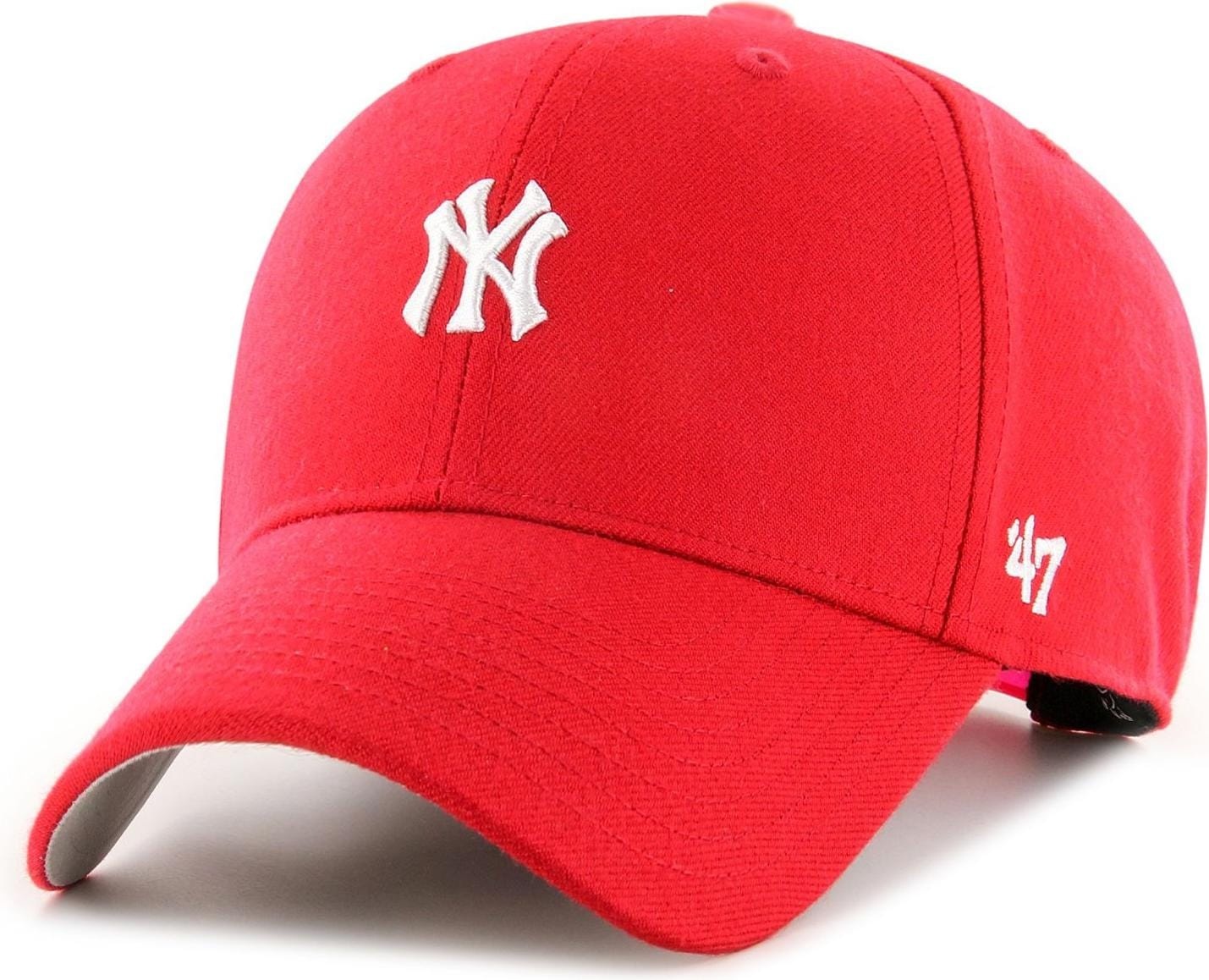 47 Brand, Herren, Cap, Snapback Cap - Base Runner New York Yankees Rot, Rot
