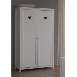 Vipack Kleiderschrank Amori 2-türig weiß