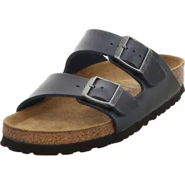Birkenstock Arizona Weichbettung Naturleder geölt blau 38