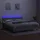 vidaXL Boxspringbett 160 x 200 cm Hellgrau