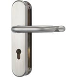 ABUS KLT512 F1 FS FH-Türbeschlag DG, aluminium für Feuerschutztüren mit beidseitigem Drücker 425561