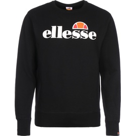 Ellesse Herren Sweatshirt Succiso, - Schwarz,Orange,Weiß - XL