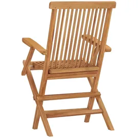 vidaXL Gartenstuhl klappbar 58,5 x 115 x 27,7 cm braun 6 St.