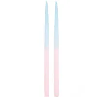 Rico Design Spitzkerzen 28 cm blau rosa