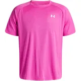 Under Armour Tech Textured SS pink white (652-100) XXL