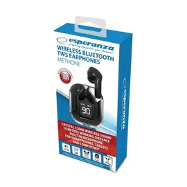 Esperanza EH238K In-Ear-Bluetooth-Kopfhörer, Schwarz