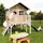Axi Spielhaus Sophie 380 x 274 x 212 cm Braun/Weiß