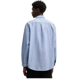 Hugo Ebill Langarmhemd - Open Blue - XL