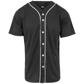 URBAN CLASSICS Baseball Mesh Jersey - Schwarz