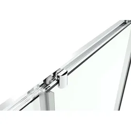 frascio new tecnology Frascio Duschkabine mit Ecköffnung 65 x 200 cm transparent
