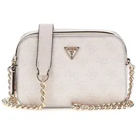 GUESS Umhängetasche Noelle II Crossbody Camera Bag White Logo
