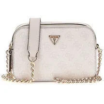 GUESS Umhängetasche Noelle II Crossbody Camera Bag White Logo
