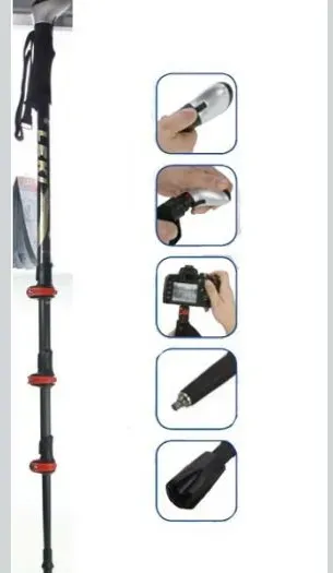 LEKI Trekking Stock Photosystem FS Carbon