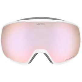 Uvex Victorious FM Skibrille white Matt - Supravision Green-Clear/CAT2