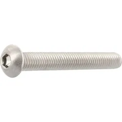 Linsenschraube ISO 7380-1 - Edelstahl A4 - M10x 20 mm