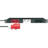 Adam Hall 87473 19 Zoll Stromverteiler 6fach 1 HE