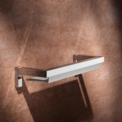 Keuco Duschablage Edition 90 Square, Duschablage aus Metall hochglanz-verchromt und Aluminium silber 8.000 cm x 16.300 cm x 8.000 cm