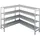 CombiSteel Regalsystem Stahl 2130x450x1700 mm