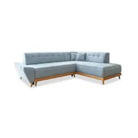 miuform Ecksofa mit Schlaffunktion Dazzling Daisy ¦ blau ¦ Maße (cm): B: 253 H: 77