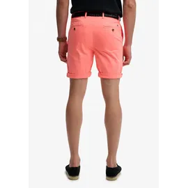 Superdry Chinoshorts PREMIUM REGULAR CHINO SHORT aus Baumwollmischung mit Elasthan, Relaxed Fit, unifarben, knielang orange 30