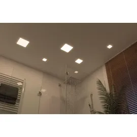 Paulmann VariFit LED Einbaupanel Veluna 1 eckig 185x185mm 17,5W 4000K Satin