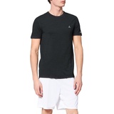 Schöffel Herren Merino Sport Shirt 1/2 Arm M, temperaturregulierendes Unterhemd, atmungsaktives Funktionsunterwäsche-Shirt in Wollqualität, anthrazit, XL