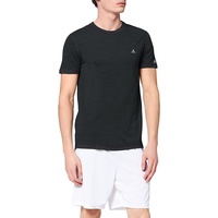 Schöffel Herren Merino Sport Shirt 1/2 Arm M, temperaturregulierendes Unterhemd, atmungsaktives Funktionsunterwäsche-Shirt in Wollqualität, anthrazit, XL