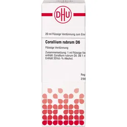 Corallium Rubr D 6 20 ML
