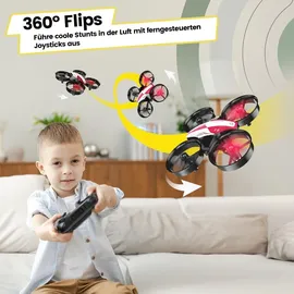 Holy Stone HS210 Mini Drohne für Kinder Anfänger,RC Quadcopter mit 3 Akkus Lange Flugzeit,Automatische Höhenhaltung,3D Flips,Headless Modus