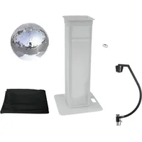 Eurolite Set Spiegelkugel 50cm mit Stage Stand variabel +