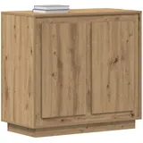 vidaXL Sideboard 80 x 40 x 75 cm Braun