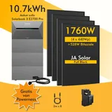 Anker SOLIX Solarbank 3 E2700 Pro 10,8 kWh inkl. 3x B2700 Erweiterungsakku + 4x 440 W Solarpanel