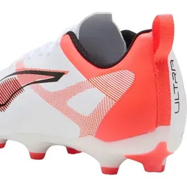 Puma Ultra 5 Match+ AG/FG Herren Puma White/Puma Black-Glowing Red 43