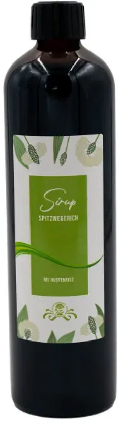 Spitzwegerich-Sirup (200 ml / 500 ml) - MT Naturprodukte