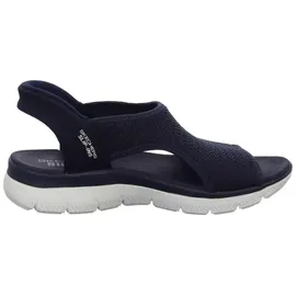 SKECHERS Damen Summits Sandal Sweetly Evolved, Navy Knit, 40 EU - Blau -