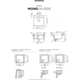 Schock Mono N-100S Einbau G Polaris + Excenterbetätigung