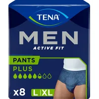 TENA Inkontinenzhosen MEN ACTIVE FIT PANTS PLUS Größe L für Männer