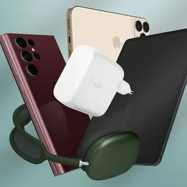 Belkin Dual USB-A Ladegerät, 24W weiß