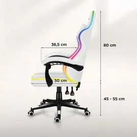 huzaro Force 4.4 Gaming-Stuhl Weiß Universal