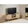 VCM Marte TV-Lowboard 160 x 40 x 55 cm Weiß Spanplatte