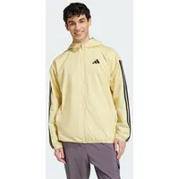 Adidas Essentials 3-Streifen Windbreaker HELLGELB|SCHWARZ 2XL