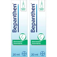 2er Set Bepanthen Meerwasser Nasenspray 20 ml
