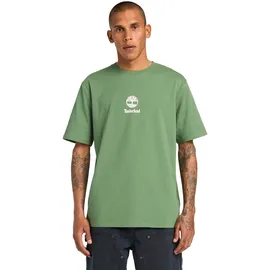 Timberland Print Stack Logo myrtle XL
