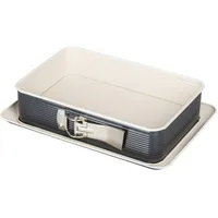 Zenker Rechteckige Springform Creme Noir 28 x 18 cm