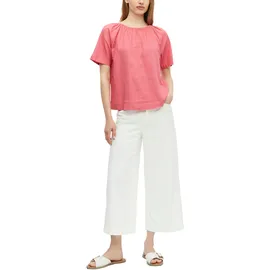 s.Oliver Leinenmixbluse mit Schleifendetail am Rücken Pink 46