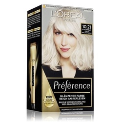 L'Oréal Paris Préférence Nr. 10.21 - Platin Perlmuttblond farba do włosów 1 Stk