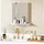 Homcom Badspiegel 50 x 14B x 60H cm-Weiß | Gr.: onesize
