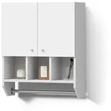 livinity Livinity® Badschrank, Fucino, Weiß, 59 x 70.5 cm